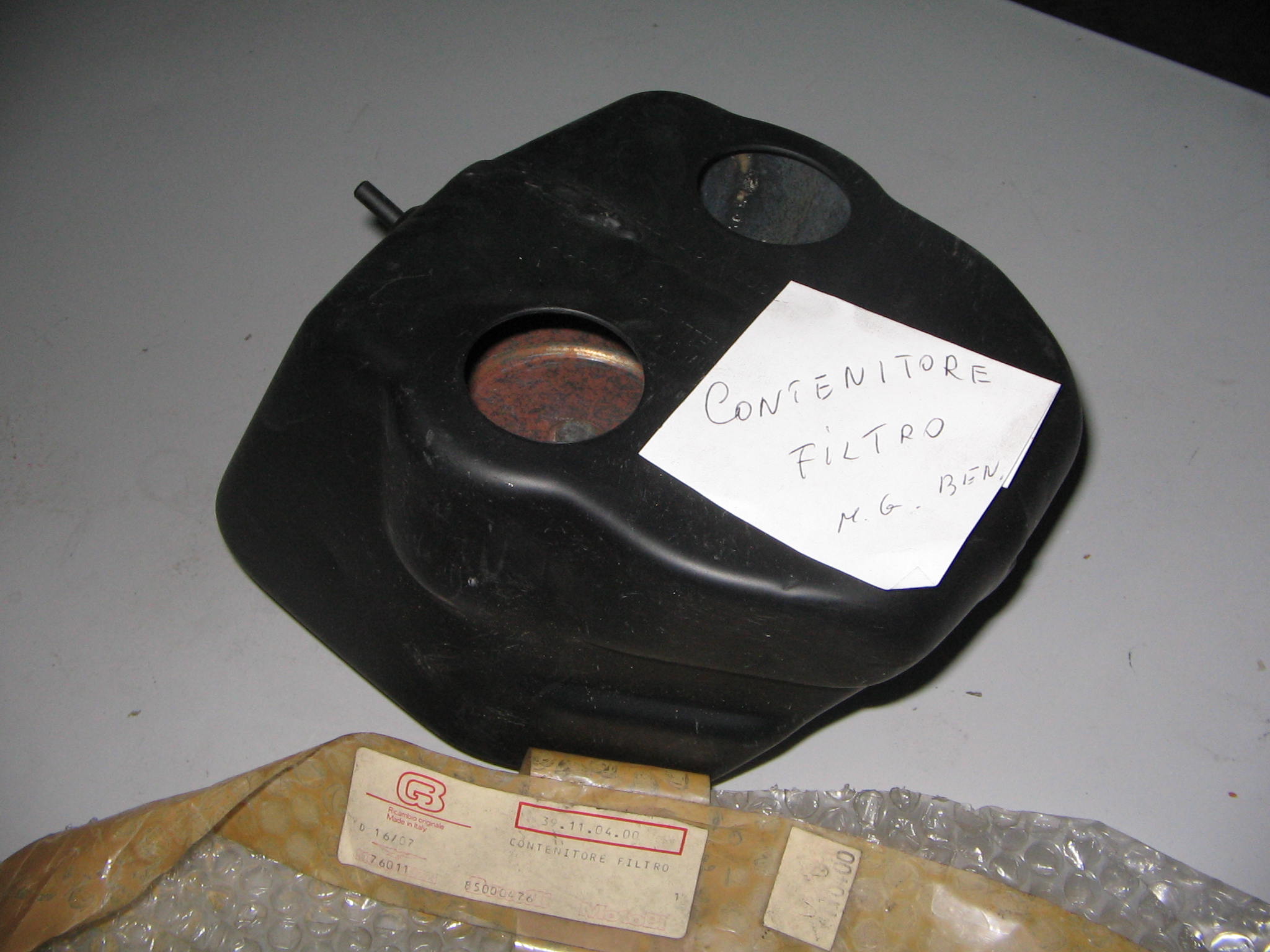 CONTENITORE FILTRO M. GUZZI BENELLI N.1.613